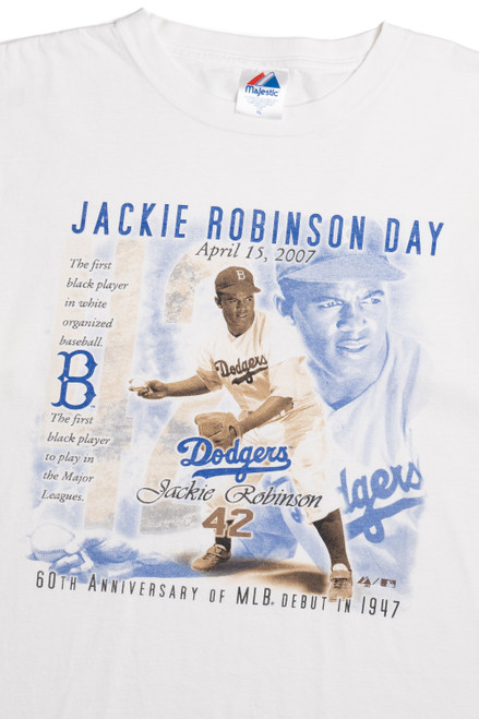 2007 Jackie Robinson Day Majestic T-Shirt