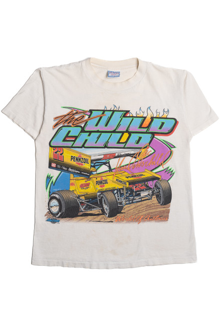 Vintage 1997 "Wild Child" "Heaven On Dirt Tour" Racing T-Shirt