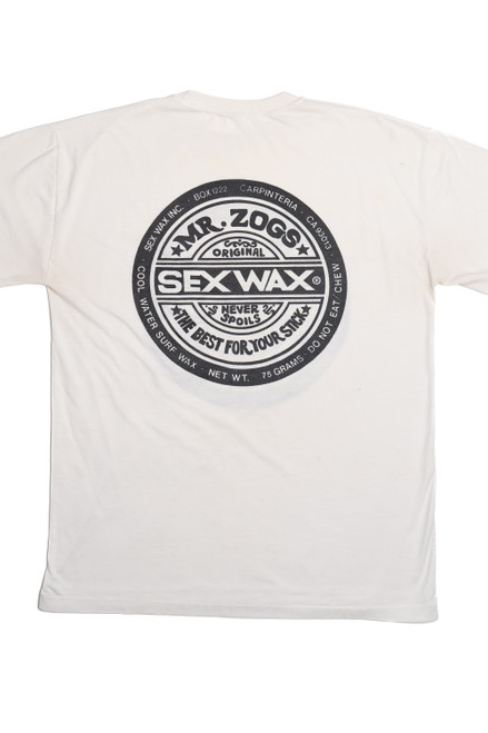 Vintage "Mr. Zogs Original Sex Wax" Surf Wax T-Shirt
