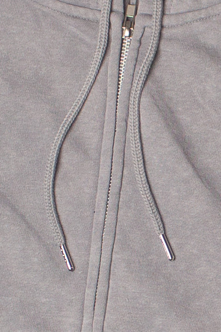 Stone Wash Oversized Zip Up Hoodie