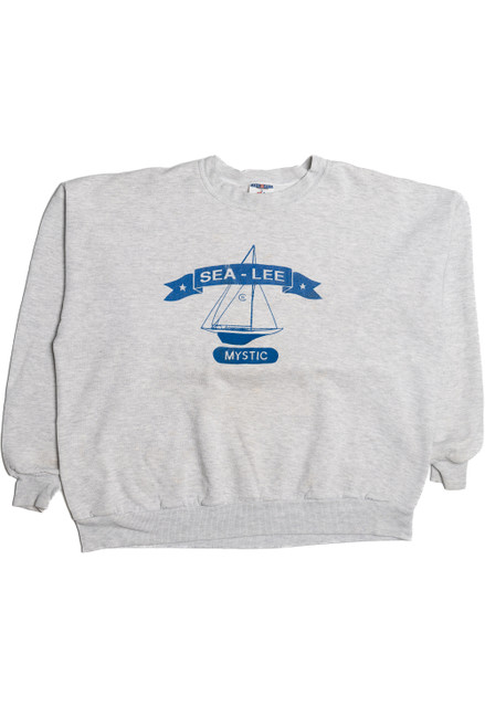 Vintage "Sea-Lee Mystic" Sail Boat Sweatshirt
