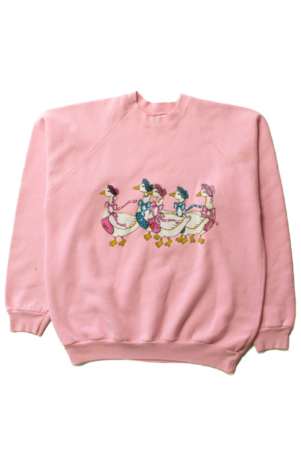 Vintage Coquette Geese Sweatshirt (1990s)