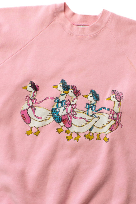 Vintage Coquette Geese Sweatshirt (1990s)