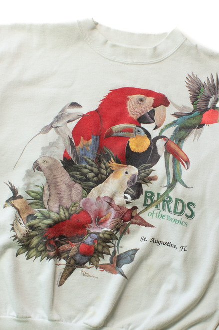 Vintage Birds of the Tropics Sweatshirt (1990s)