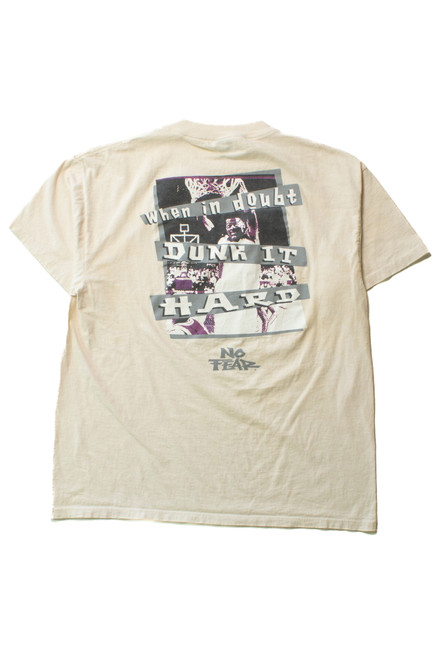 Vintage No Fear Dunk It Hard T-Shirt (1990s)