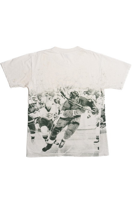 Vintage Minnesota Wild Hockey All Over Print T-Shirt