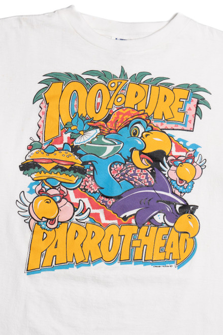 Vintage "100% Pure Parrot-Head" Parrot T-Shirt