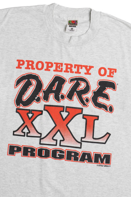 Vintage Property Of "D.A.R.E." Program T-Shirt