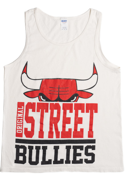 Vintage Chicago Bulls "Original Street Bullies" T-Shirt Tank Top