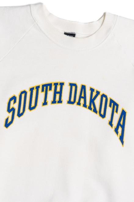 Vintage "South Dakota" Screen Stars Raglan Sweatshirt