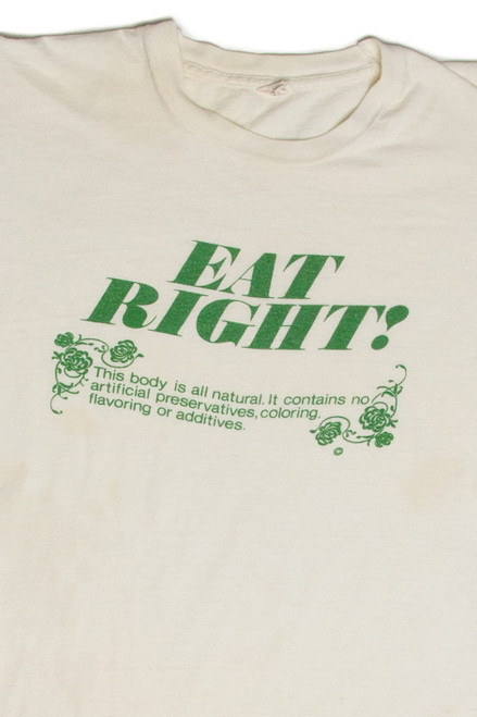 Vintage Eat Right! T-Shirt