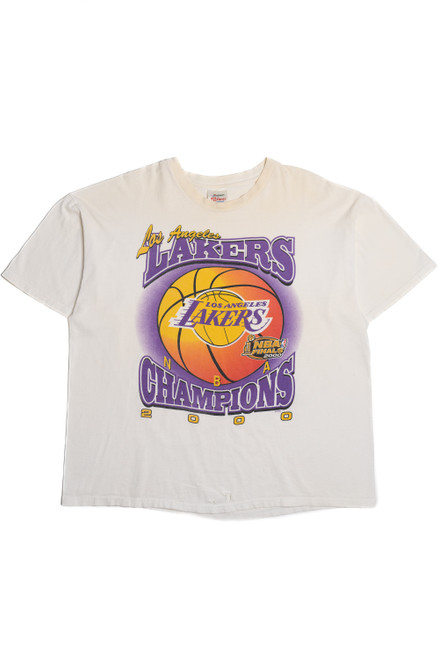Vintage 2000 Los Angeles Lakers NBA Champions T-Shirt