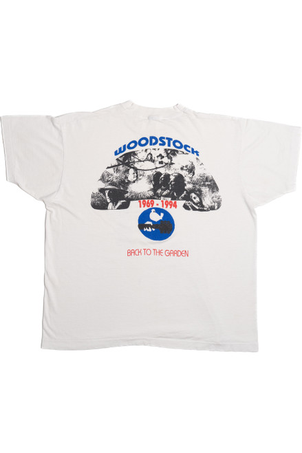 Vintage Woodstock 1994 "Back To The Garden" T-Shirt