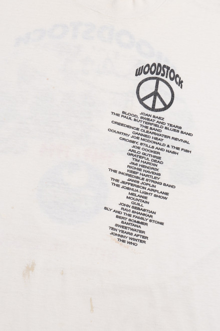 Vintage Woodstock 1994 "Back To The Garden" T-Shirt