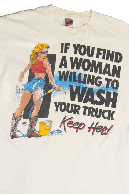 Vintage "If You Find A Woman..." T-Shirt (1994)