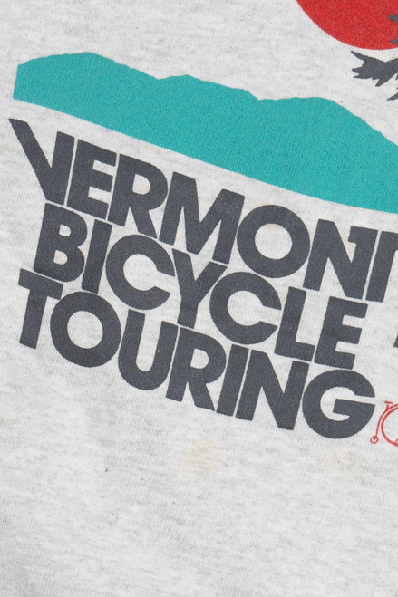 Vintage "Vermont Bicycle Touring" Scenic Sweatshirt