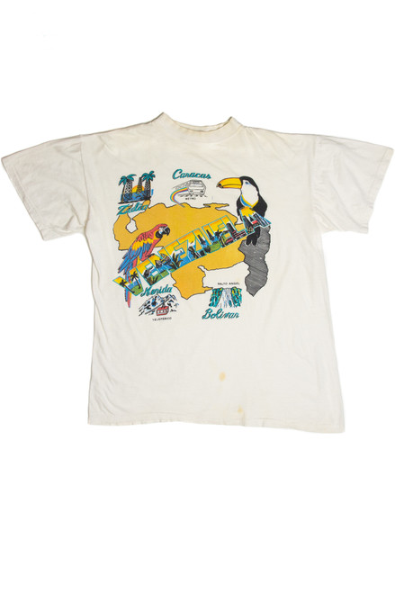 Vintage Venezuela Graphic T-Shirt