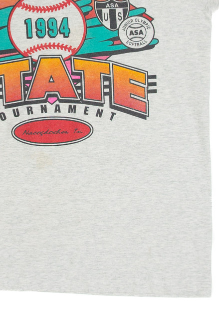Texas ASA Girls Fast Pitch Tournament 1994 T-Shirt