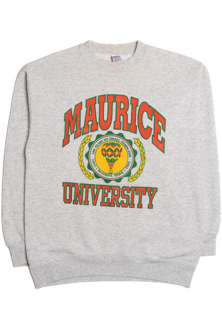 Vintage 1991 Maurice University Sweatshirt