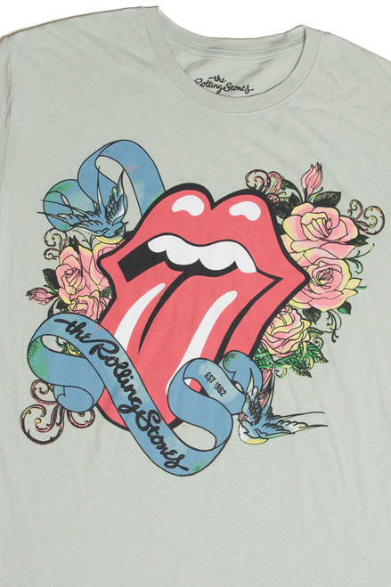 Rolling Stones Floral Graphic T-Shirt