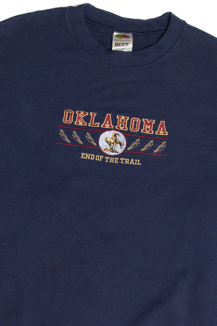 Vintage Oklahoma End Of The Trail Sweatshirt