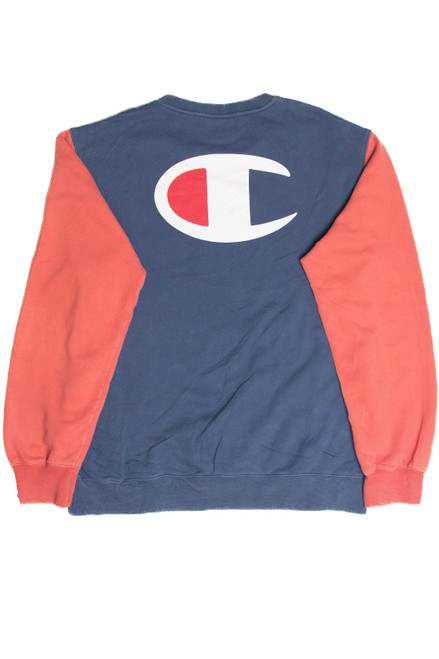Vintage Champion Color Block Sweatshirt