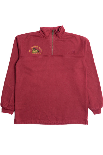 Carhartt "Rex Critchlow Dozing" Embroidered Half Zip Sweatshirt