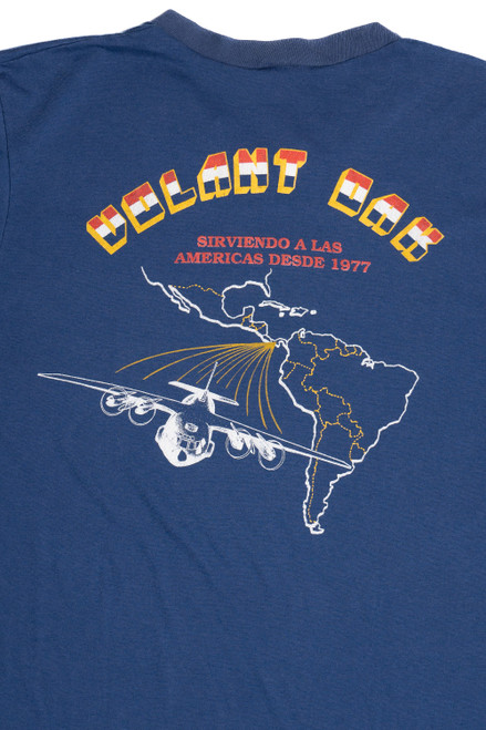 Vintage Volant Oak Panama Fighter Pilot T-Shirt