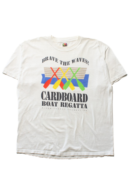 Vintage Cardboard Boat Regatta T-Shirt (2000s)