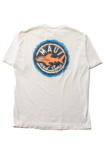 Vintage Maui and Sons Shark T-Shirt (1990s)