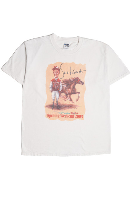 Vintage "Seabiscuit Opening Weekend 2003" T-Shirt