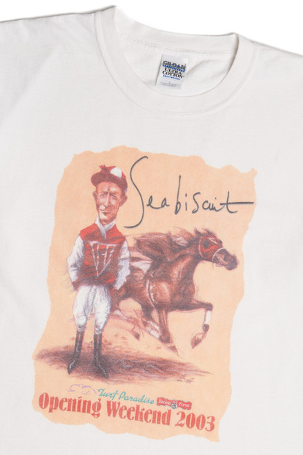 Vintage "Seabiscuit Opening Weekend 2003" T-Shirt