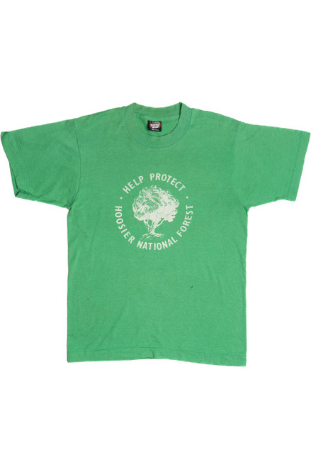 Vintage "Help Protect Hoosier National Forest" T-Shirt