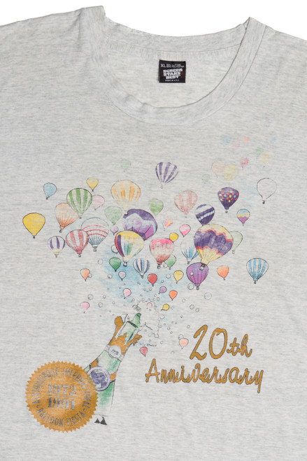 Vintage Albuquerque International Balloon Fiesta 20th Anniversary T-Shirt
