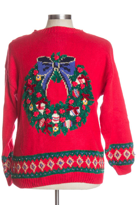Red Ugly Christmas Pullover 37800