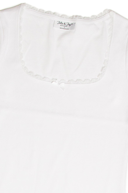 Square Neck Bow Tee