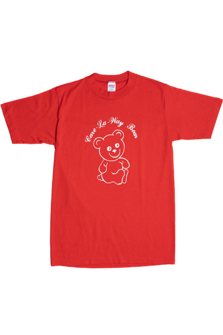 Vintage "Care-La-Way Bear" Red T-Shirt