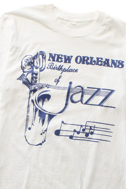 Vintage Birthplace of Jazz T-Shirt (1980s)