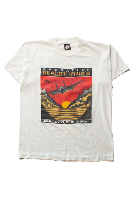Vintage Desert Storm 12:50 AM T-Shirt (1991)