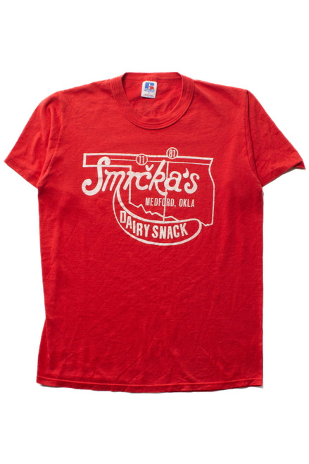 Vintage Smrcka's Dairy Snack T-Shirt (1993)