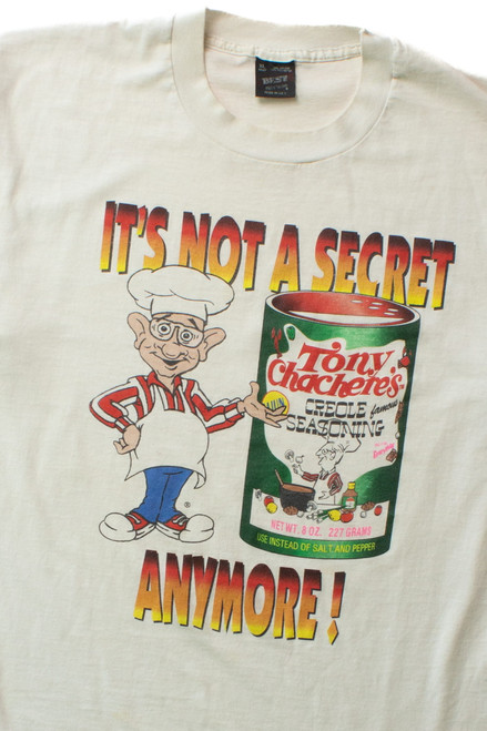 Vintage Tony Chachere's Creole Seasoning T-Shirt (1990s)
