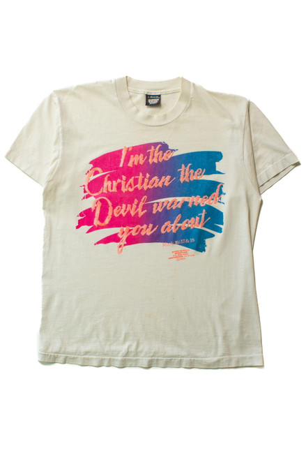 Vintage I'm The Christian T-Shirt (1989)