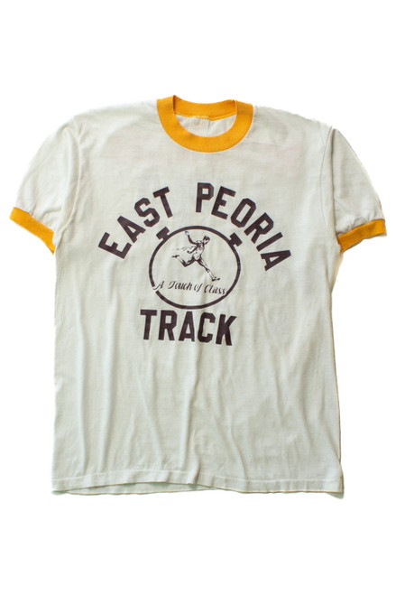 Vintage East Peoria Track T-Shirt (1980s)