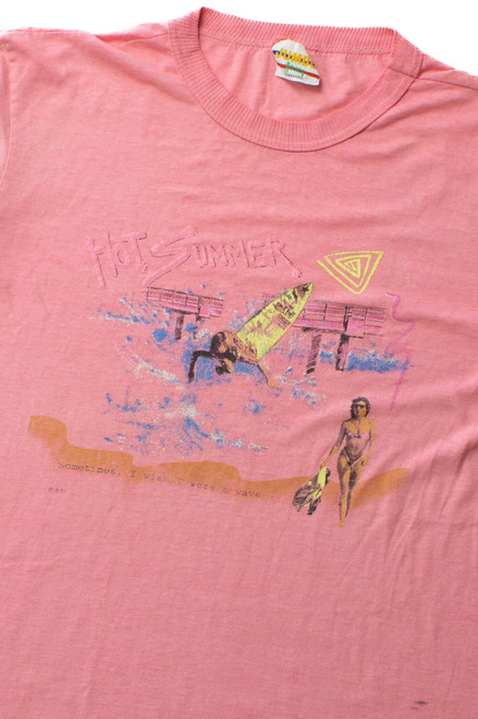Vintage Hot Summer Oversized T-Shirt (1990s)