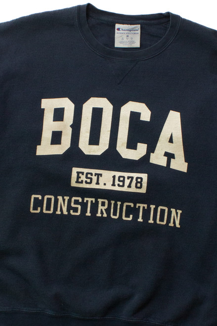 Champion Boca Construction Sweatshirt (2000s)
