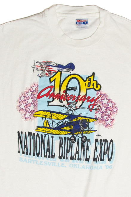 Vintage National Biplane Expo T-Shirt (1996)