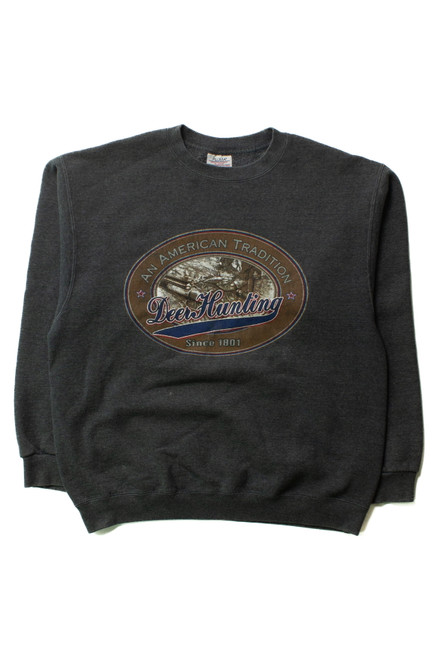 Vintage Deer Hunting American Tradition Sweatshirt (1990s)