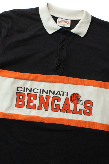 Vintage Cincinnati Bengals Polo Sweatshirt (1990s)