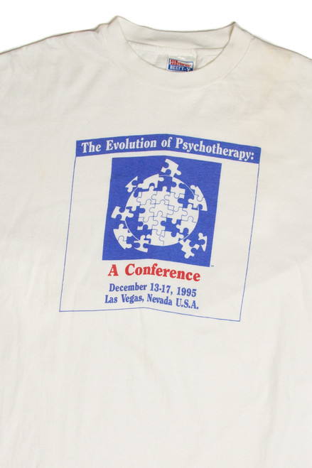 Vintage Evolution Of Psychotherapy Conference Las Vegas 1995 T-Shirt