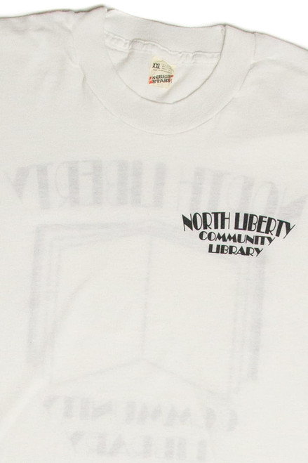 Vintage North Liberty Community Library T-Shirt